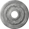 Ekena Millwork Galway Medallion (Canopies up to 3 1/4"), 15 3/4"OD x 3 1/4"ID x 1"P, Ultra Pure White Crackle CM15GAUWC - alternate 1
